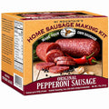 Hi Mountain PEPPERONI Sausage Kit | Complete sausage-making kit with seasoning, cure & 10 casings. Beef, pork, venison, deer, elk. Makes up to 30 lbs