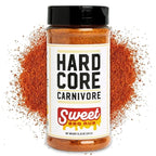 Hardcore Carnivore Sweet BBQ Rub for Pork, Ribs & Chicken, 12.25oz | Sweet and Savory BBQ Rub Perfect for Ribs, Pulled Pork and Chicken. MSG-Free & Gluten Free