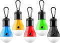 FLY2SKY Tent Lamp 5 Packs Portable Tent Light Clip Hook Hurricane Emergency Lights LED Camping Light Bulb Camping Tent Lantern Equipment for Camping Hiking Backpacking Fishing Outage | Battery Powered LED Tent Lights Bulbs Outdoor Camping Essentials fo...