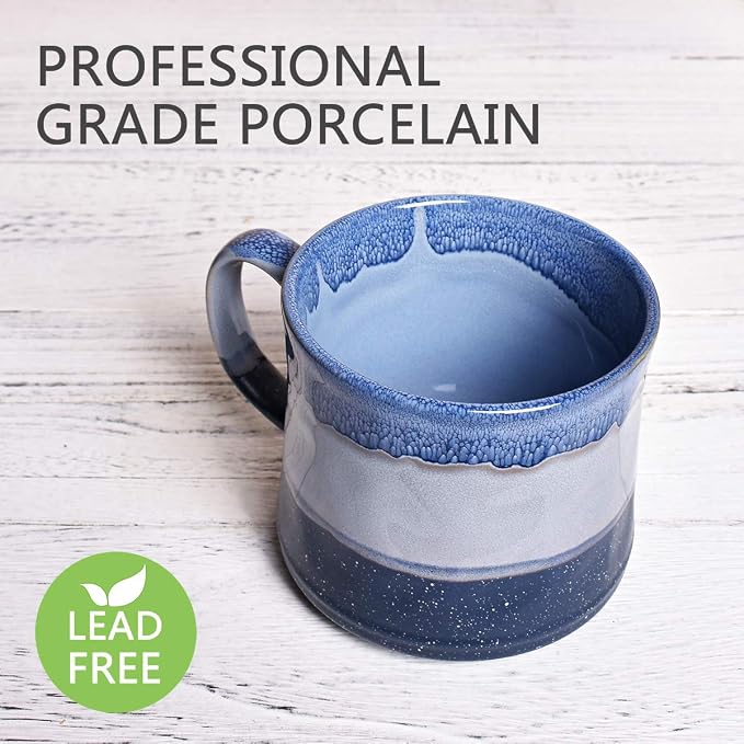 PCS 21 Oz Bosmarlin Large Stoneware Coffee Mug