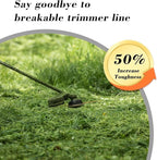 Cluparis 3-Pound Super Heavy Duty Trimmer Line .105-Inch-by-794-ft Twist Pro Trimmer Line Spool 3-Component Tri-Extrusion Weed Eater String with Super Line Cutter