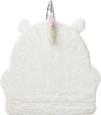 Amazon Basics Children's Plush Toddler Chair, Unicorn, Medium, Multicolor