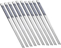 Stainless Steel Chopsticks, 10 Pairs 8.7 Inch Lightweight Knurling Non-Slip Reusable Chinese Chopsticks for Kitchen (10)