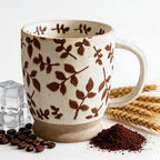 18oz Coffee Mug Gift for Women Mom Her - Rustic Handmade Coffee Cup | Microwave & dishwasher safe. Mug for latte, cocoa, tea, milk, milkshake. Home office essential. Great gift for mom or her
