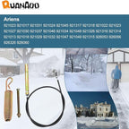 Auger Control Cable 06900439 for Ariens Gravely fits Ariens Gravely Power Brush Deluxe Pro 24 28 30 36 Snow Blower Traction Cable Replacement