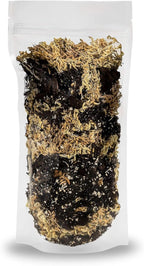 Gardenera Premium Orchid Mix by GARDENERA | Fern + New Zealand Pine Bark + Sphagnum Moss + Perlite | Best for Growing and Repotting Orchids - 4 Quart Bag