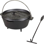 Stansport Pre-Seasoned Cast Iron Dutch Oven