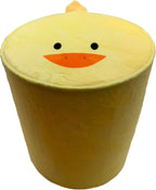 Storl Organizer Storage Stool for Toy and Cloth and Kids Stool (Duck, 12Wx13H)