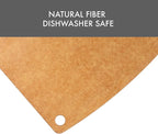 Dexas Natural Fiber Composite Cutting Board, Dishwasher Safe, Knife Friendly Kitchen Prep Board, 11.5 x 9 Inch
