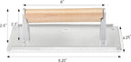 New Star Food Service 36411 Steak Weight/Bacon Press, Aluminum, 8.25x4.25" | Commercial Grade