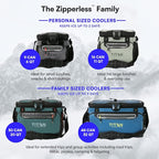 Titan by Arctic Zone Deep Freeze Cooler - Zipperless Hardbody Cooler - Deep Freeze Insulation, HardBody Liner, and SmartShelf