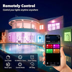Smart Light Bulbs 4Pack, WiFi & Bluetooth 5.0, App Control, Color Changing LED Bulb, A19 E26 800LM Dimmable RGB Lights, 2700~6500K, Smart Home Lighting Works with Alexa Google Assistant