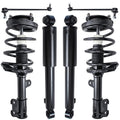 Detroit Axle - 6pc Struts Shocks Kit for 2007-2009 Hyundai Santa Fe 2 Front Ready Suspension Struts w/Coil Spring 2 Rear Shock A