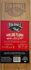 Western Red Cedar Grilling Planks, 2-Pack, All Natural Wood for Fish, Chicken, Pork and Vegetables