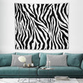 HZOHNAGO Zebra Print Tapestry Nature Wild Animals Black and White Stripe Printed Wall Tapestry Painting Wall Hanging for Bedroom Living Room Dorm 60" W x 50" H