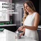 Kitchen Mama Auto 2.0 Electric Can Opener, Onyx Mist | Refined Blade, Automatic Hands Free, Smooth Edge, Food-Safe, Battery Operated
