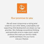 Stokke Sleepi Bed Extension, White - Convert Sleepi Mini Crib Into Sleepi Bed - Suitable for Children Up to 3 Years - Mattress Sold Separately - Extends Bed to 50 Inches