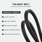 954-04201a 754-04201A Drive Belt Snow Blower for Craftsman MTD Snow Thrower 3/8" × 36" 754-04201