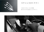 Yanagi Sori Yanagi Simple Form Cutlery for Easy Use, Tsubamesanjo Stainless Steel Tablespoon, Sleek Design for a Smooth Mouth, Dishwasher Safe, Brushed Finish