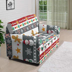 FKELYI Christmas Sofa Furniture Protector for Indoor Easy Going Stretch Sofa Slipcover Non-Slip Sofa Slicpovers Washable Sofa Couch Cover M