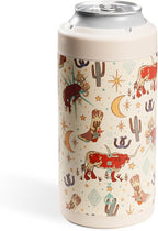 HydroJug Tall Can Cooler 16 oz, Stainless Steel Can Holder, Rodeo