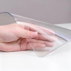 Frosted Table Protector 42 x 78 Inch, 1.4mm Thick Waterproof PVC Plastic Table Cover, Durable Table Pad for Dining Room, Kitchen, Writing Desk, and Coffee Tables