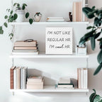 Funny Desk Decor Home Office Decor for Women I’m Not like Regular Hr I’m Cool Hr Human Resources Office Decor Wooden Signs Office Shelf Decor Desk Accessories Funny Office Gifts Funny Signs (5x5inch)