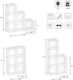 Bathroom Organizer Cube Storage Organizer Closet Storage Cube Shelf Storage Bookcase Bookshelf