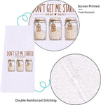 LXOMILL Sourdough Gifts, Funny Kitchen Towels Set for Bread Bakers