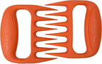 Bear Paws Meat Claws - The Original BBQ Meat Shredder Claws - Orange | Shredder Claws for Pulled Pork, USA Made - Easily Lift, Shred, Pull and Serve Pork, Chicken, Brisket and Turkey
