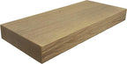 joelsantiques 24 Inch Wooden Floating Shelves for Wall - 24x8x2 in - Made of Natural Wood - Short Heavy Duty Rustic Wall Shelves for Bedroom - Perfect for Living Room, Kitchen - Beige