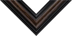Craig Frames 16x20 Walnut Picture Frame, Matted to 11x14, 2 Inch Wood | Shatter resistant acrylic, white mat included, gallery wall decor, made in the USA