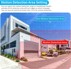 (All-in-One Monitor) 2-Antennas Enchance Outdoor Security Camera System Wireless with Monitor WiFi Home Surveillance System 3.0MP Video Surveillance