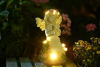 Angel Garden Decor Statue Solar Angel Decorations for Yard Outdoor Decorations for Patio Gift for Mom