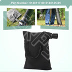 5140125-95 Leaf Blower Vacuum Shoulder Bag Replaces 5140117-99, for Black & Decker 3-in-1 Electric Leaf Blower, Fits Model BV2900 BV3100