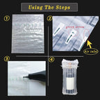 STAYWILD 31 Packs Wine Bottle Travel Protector & Inflatable Bags Airplane | Air Column Bubble Cushion Wrap Pouches for Shipping Packing Transport
