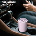 TILUCK 20 oz Insulated Coffee Tumbler with BPA-Free Lid | Travel Coffee Mug, Dishwasher Safe, Cup Holder Friendly,Double-Wall Vacuum Insulation for Hot & Cold Drinks, MatteLightPurple