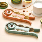 Bottle Opener for Arthritic Hand,Jar Opener for Old People, Children, Women, Those with Weak Hands,Multifunctional Kitchen Gadgets (A-Orange)