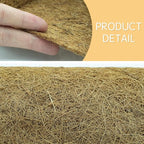 Coco Liner Roll, Yarrdfir 12x40 inch Natural Coconut Liners for Planter Flower Basket, Reptile Carpet, Natural Coconut Fiber mat, Garden Decoration, Animal pet pad