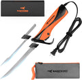 KastKing Speed Demon 110v Electric Fillet Knife for Fish | 7'' & 9'' Blades, 420 Stainless Blade, 15500 RPM AC Motor, Non-Slip Grip & Safety Lock, 8 Foot Power Cord, Protective Case