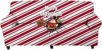 FKELYI Merry Christmas Sofa Cover Slipcover Red Santa Claus Reindeer Print Super Soft Sofa Couch Cover Durable Anti-Slip Furniture Protector-L