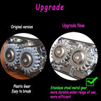 [UPGRADE] Meat Tenderizer Attachment for All KitchenAid Household Stand Mixers- Mixers Accesssories [No More Jams,No More Break,Easier to clean]