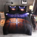 Btargot Basketball Comforter Sets Full for Boys Teens,3D Sports Basketball Bedding,Soft Microfiber Reversible Quilt with 2 Matching Pillow Shams