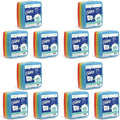 Cool Coolers by Fit + Fresh, 4 Pack Slim Ice Packs, Space Saving Reusable Ice Packs for Lunch Boxes or Coolers