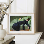 Vintage Unframed Wall Art, Moody Wall Decor Decadent Young Woman After the Dance Victorian Canvas Paintings, Vintage Wall Decor for Bedroom Living Room Home Office Classical Bathroom Decor Wall Art (8"x10")