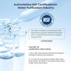 GLACIER FRESH MWF Refrigerator Water Filter Compatible with GE, 4-Pack | Compatible with SmartWater MWFP, MWFA, GWF, HDX FMG-1, WFC1201, RWF1060, 197D6321P006, Kenmore 9991
