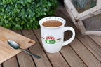 Silver Buffalo Friends Central Perk Logo Wide Rim Ceramic Mug, 16 Ounces