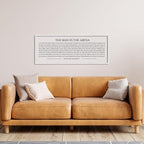 LuZhiQiang The Man in the Arena Wall Decor 40''x15'' Inspirational Quotes Office Wood Framed Sign Rustic Home Motivational Art For Man Entrepreneur Morden Living Room Wall Hanging Decor (White)