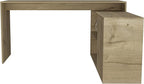 NicBex Kimberly-DW-00044-LWJ Home Office Desks, 45.86"x59.64"x30.11", Light Oak