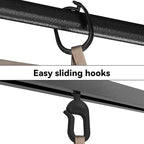 Gazebo Curtain Replacement Universal 4-Panel Sidewalls 10' x 12', Outdoor Gazebo Privacy Curtains with Zipper, Replacement for Outdoor, Patio Canopy, Garden and Backyard (Curtain Only)